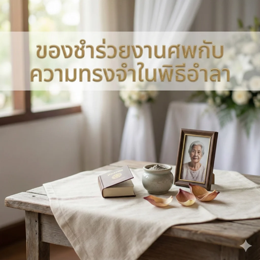 ของชำร่วยงานศพกับบทบาทของความทรงจำในงานอำลา